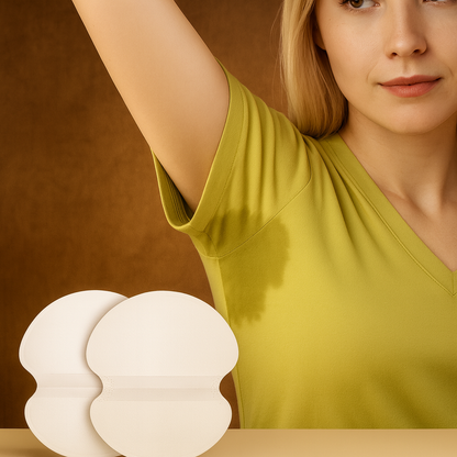 Ropa siempre impecable, sin humedad ni mal olor 🙌
Nuestros parches antitranspirantes te mantienen fresco y seguro todo el día.
¡Perfectos para tu rutina, trabajo o eventos! 💪
✨ ¡Pide el tuyo hoy y olvídate del sudor!