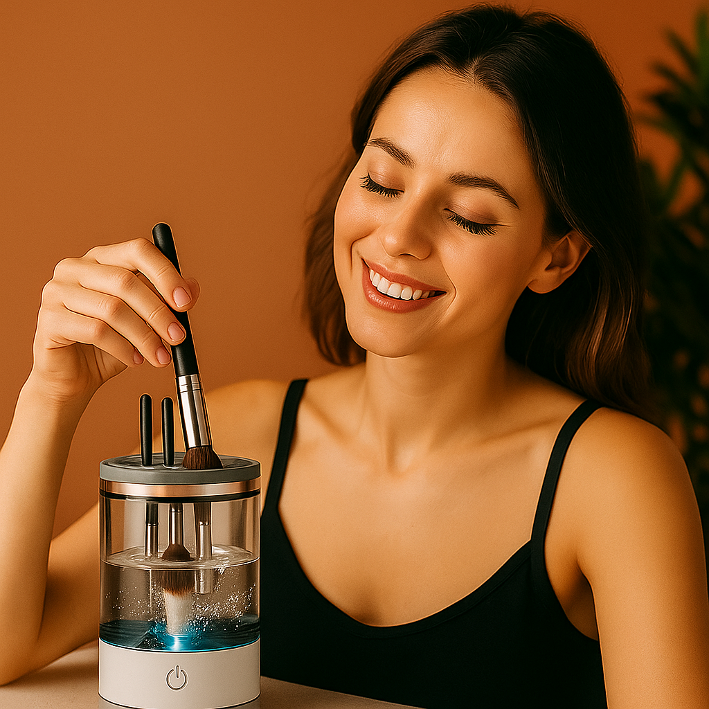 ✅ Piel más sana y sin imperfecciones.
✅ Ahorra tiempo: brochas limpias en segundos.
✅ Maquillaje impecable, siempre listo para aplicar.
✅ Cuida tus herramientas y prolonga su vida útil.
💋 Una piel cuidada comienza con brochas limpias.