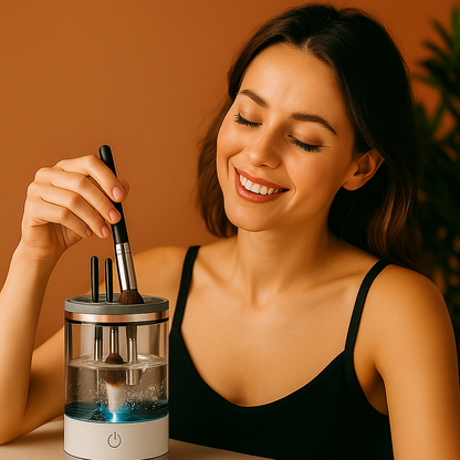 ✅ Piel más sana y sin imperfecciones.
✅ Ahorra tiempo: brochas limpias en segundos.
✅ Maquillaje impecable, siempre listo para aplicar.
✅ Cuida tus herramientas y prolonga su vida útil.
💋 Una piel cuidada comienza con brochas limpias.