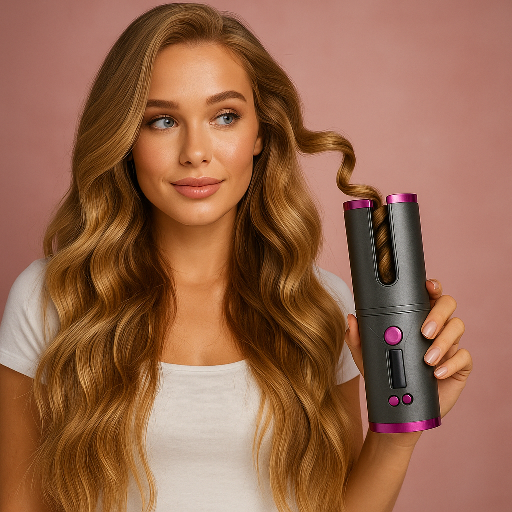 ¿Cansada de perder tiempo intentando lograr rizos perfectos? 😩
Con el Rizador de Pelo Automático con Carga USB, olvídate del esfuerzo. ✨
Logra un peinado de salón en minutos y sin cables, estés donde estés. 💁‍♀️
Perfecto para viajes, oficina o retoques rápidos. 🌍💼