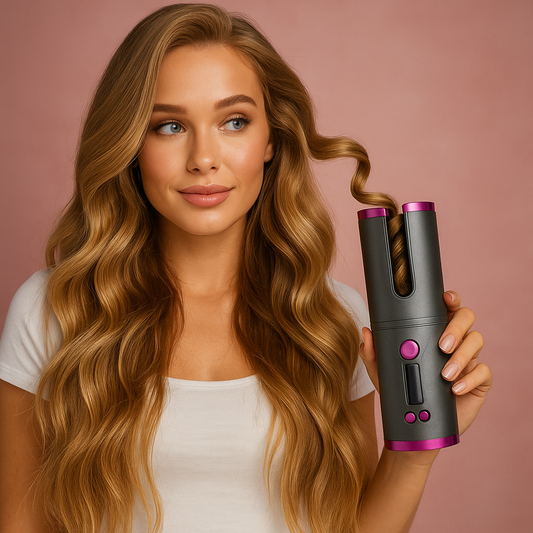 ¿Cansada de perder tiempo intentando lograr rizos perfectos? 😩
Con el Rizador de Pelo Automático con Carga USB, olvídate del esfuerzo. ✨
Logra un peinado de salón en minutos y sin cables, estés donde estés. 💁‍♀️
Perfecto para viajes, oficina o retoques rápidos. 🌍💼