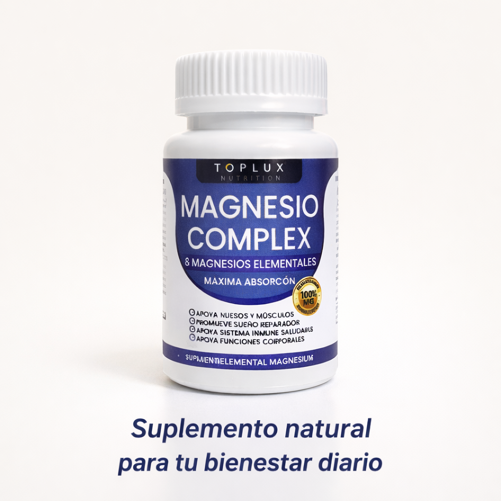 Magnesio Suplemento 8 Elemental 1000mg